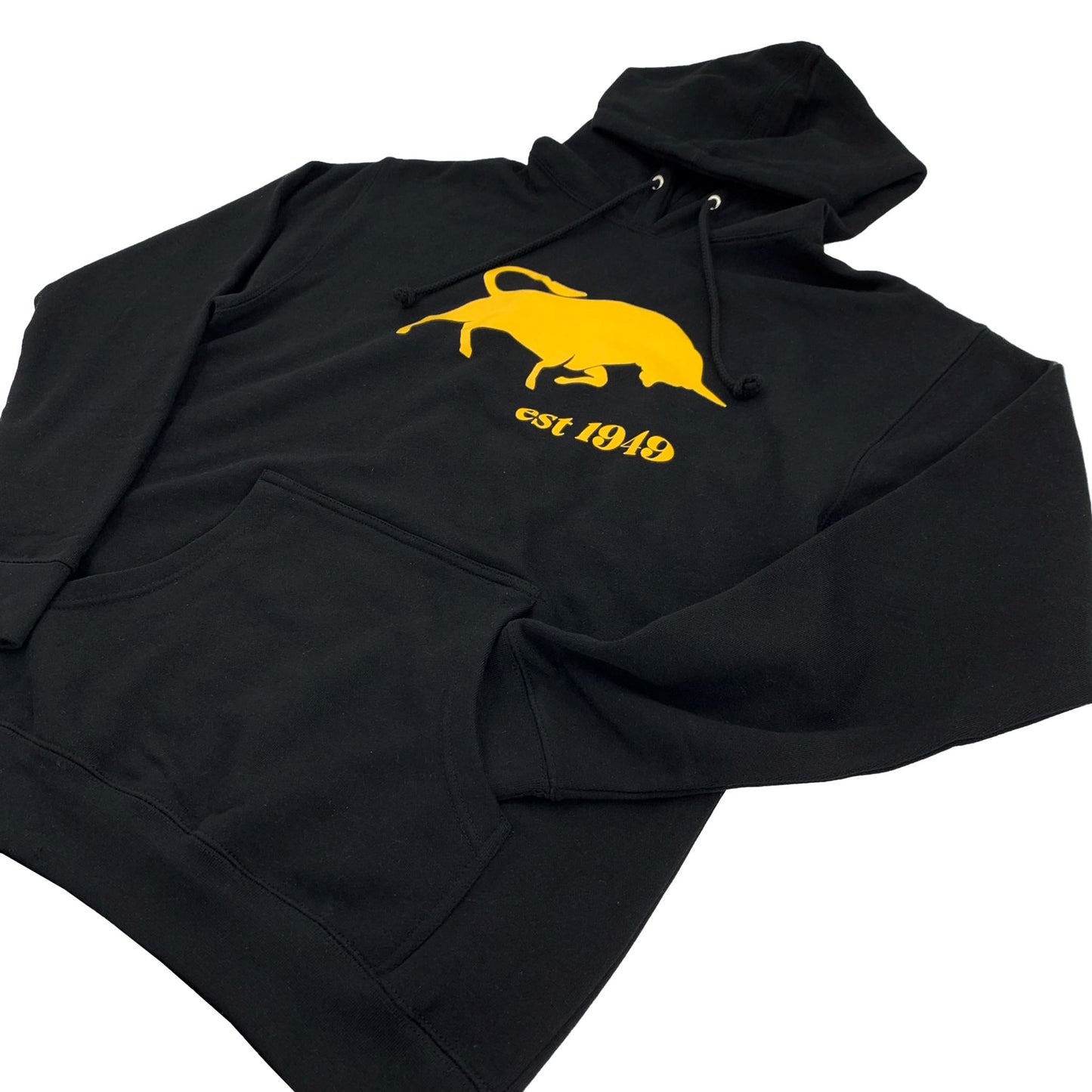 Golden Bull Black Hoodie My Store
