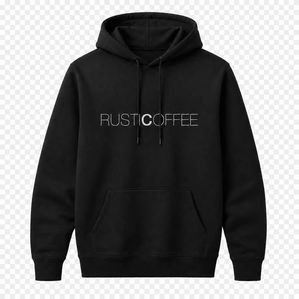 RUSTIC COFFEE BLACK HOODIE