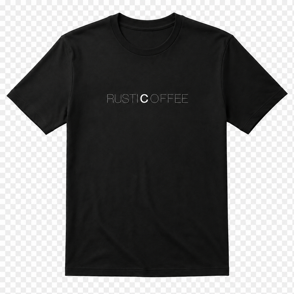 RUSTIC COFFEE BLACK T-SHIRT