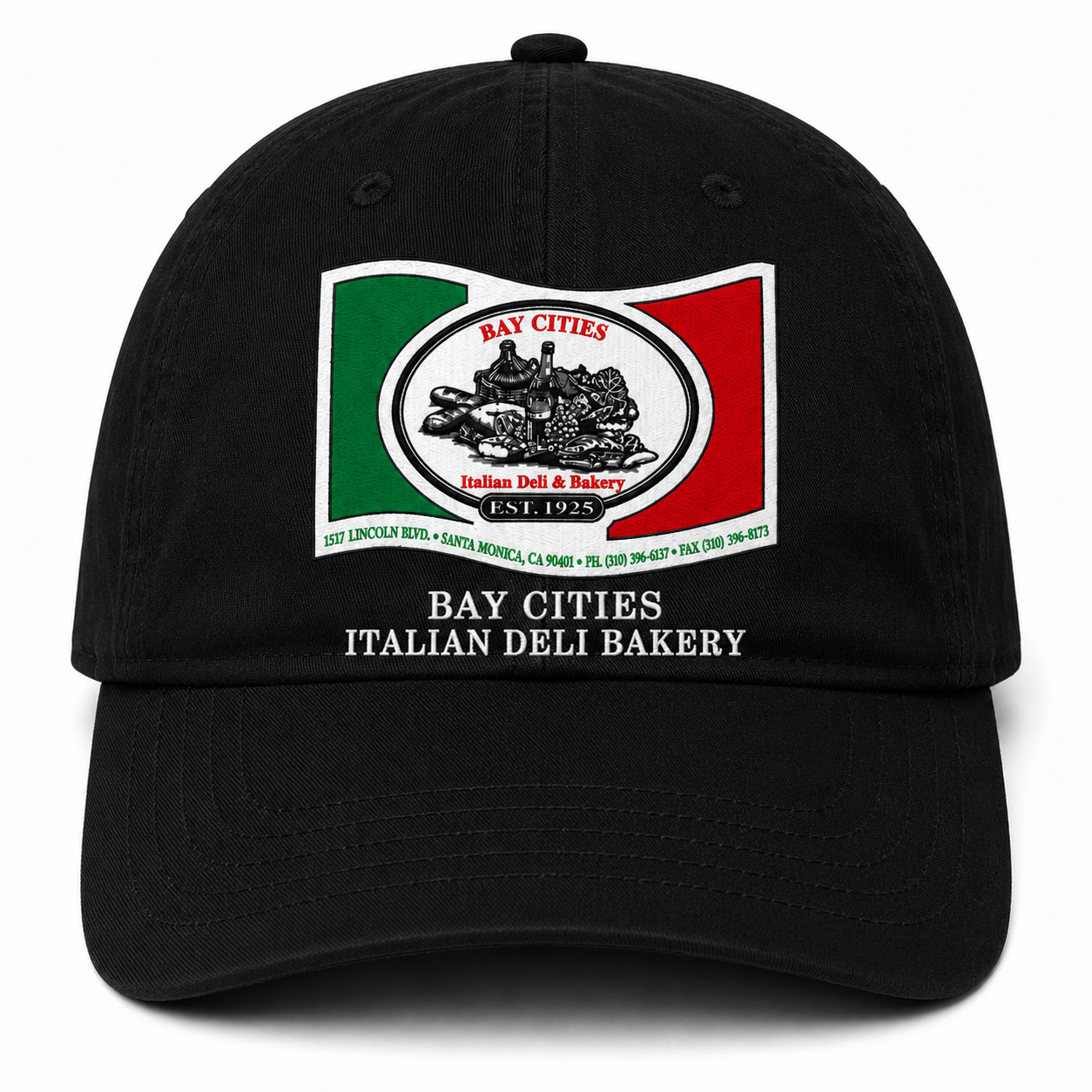 Bay Cities black hat mockup