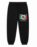 Bay Cities black joggers mockup