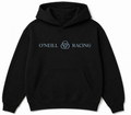 O'Neill Racing black hoodie mockup