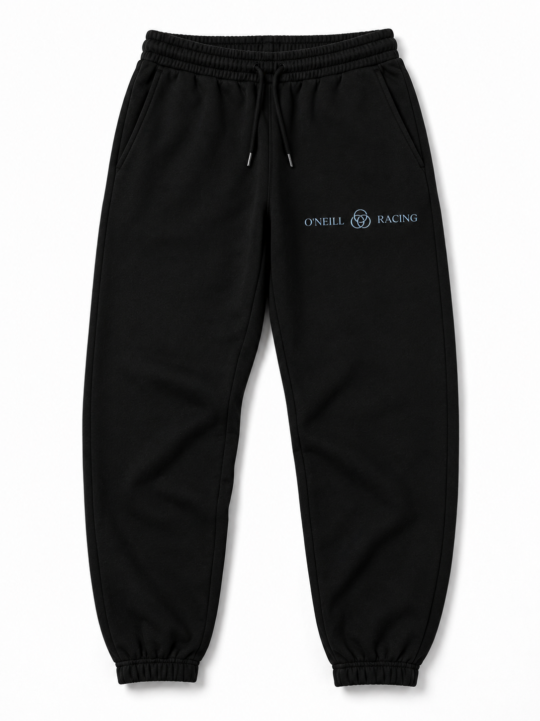 O'Neill Racing black joggers mockup