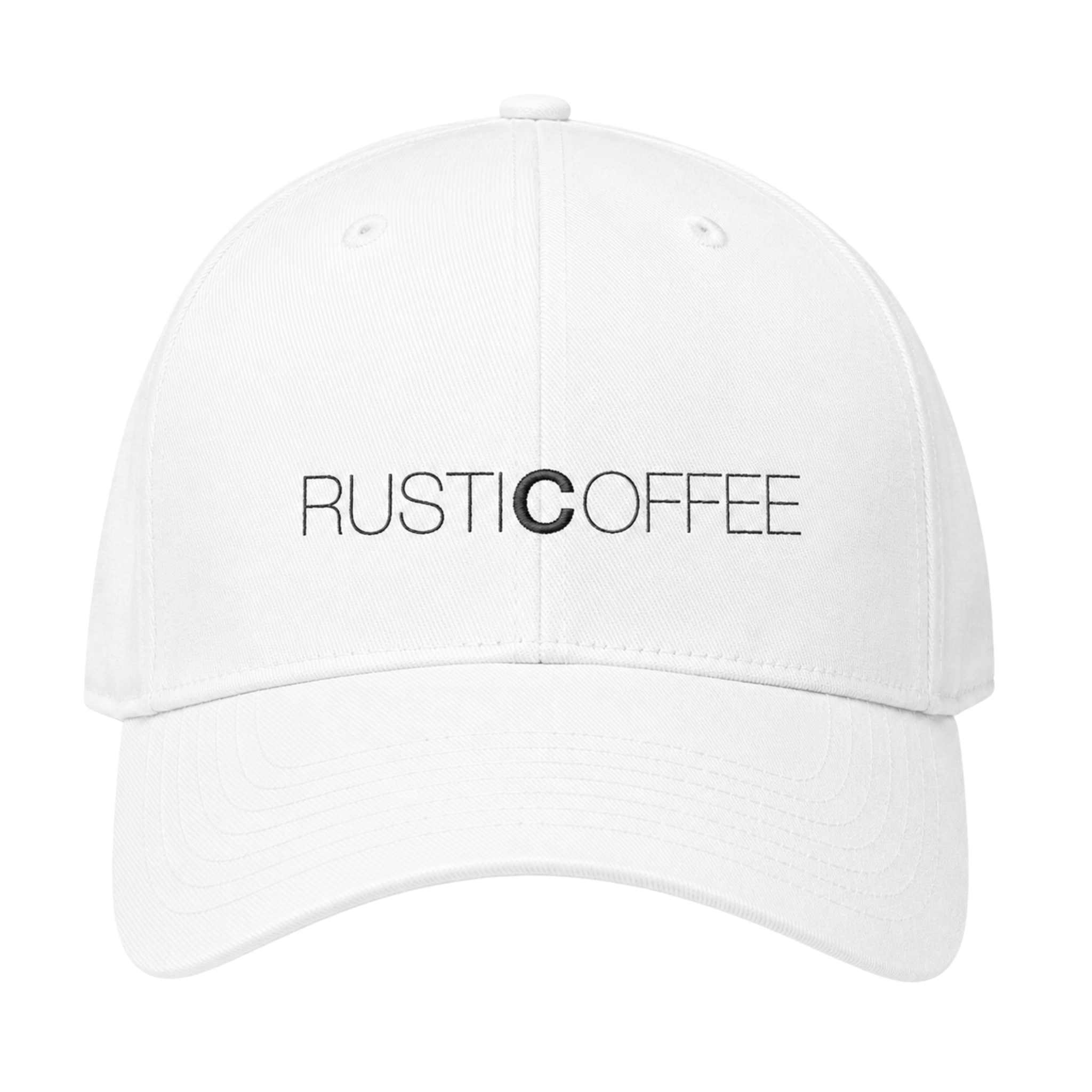 Rustic Coffee white hat