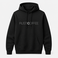 Rustic Coffee black hoodie