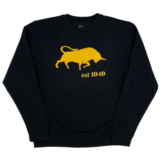 Golden Bull Long Sleeve Crewneck Sweatshirt My Store 