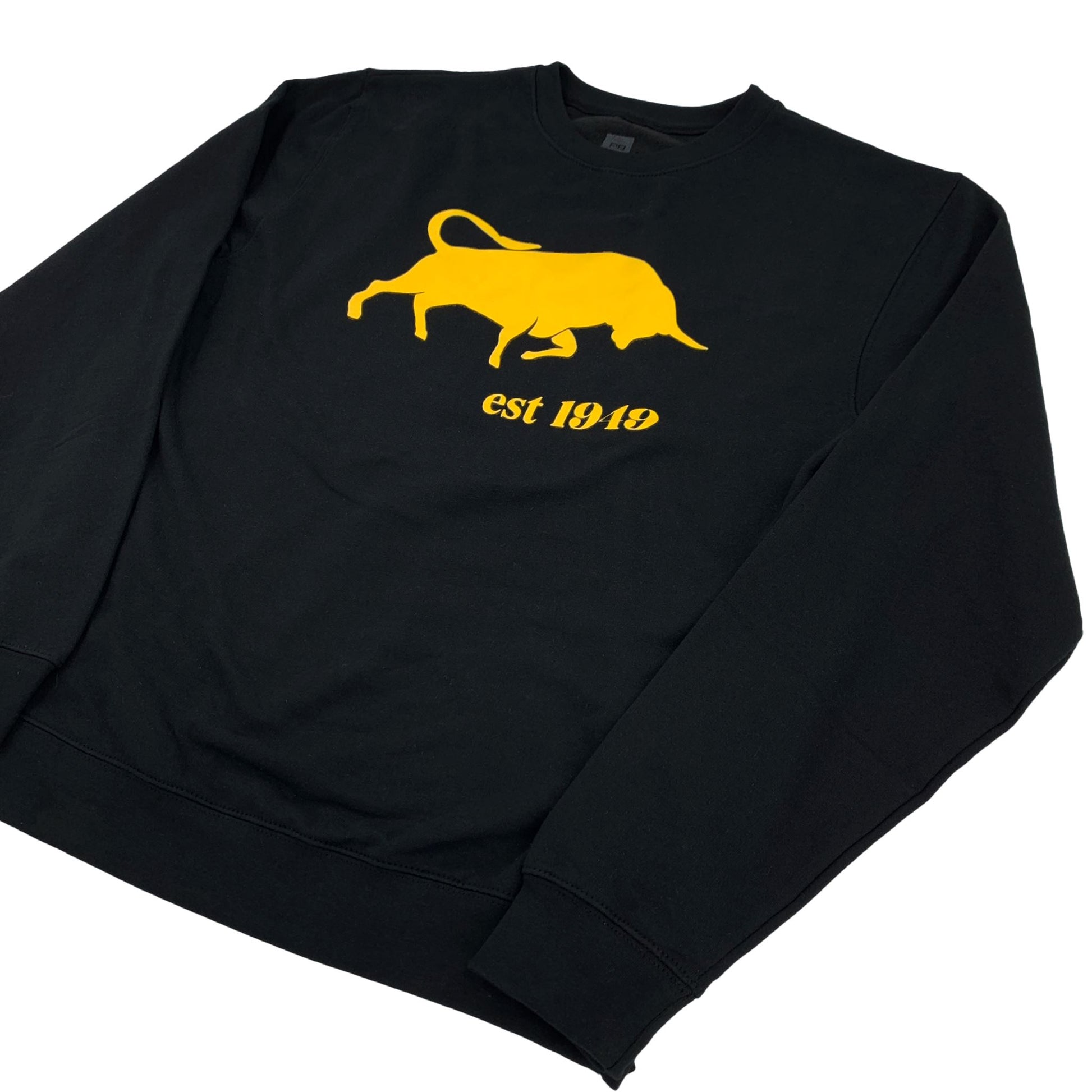 Golden Bull Long Sleeve Crewneck Sweatshirt My Store 