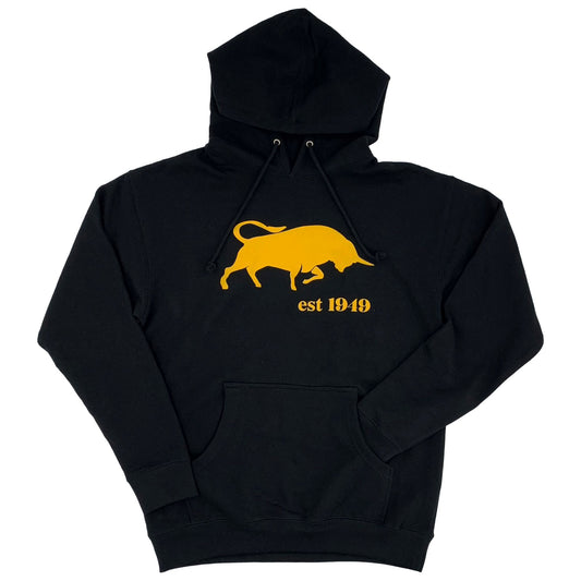 Golden Bull Black Hoodie My Store 