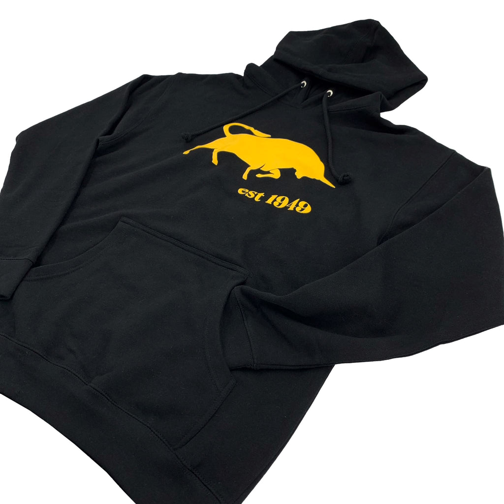 Golden Bull Black Hoodie My Store 